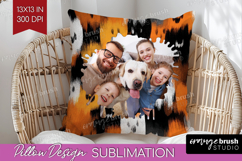 Halloween Photo Pillow PNG - Brush Stroke Picture Frame Product Image 1