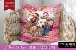 Brush Stroke Photo Pillow PNG - Abstract Texture Picture Product Image 1