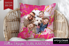 Brush Stroke Photo Pillow PNG - Abstract Texture Picture Product Image 1