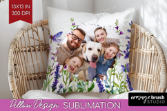 Wildflowers Photo Pillow PNG - Summer Flowers Picture Frame Product Image 1