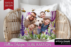 Wildflowers Photo Pillow PNG - Summer Flowers Picture Frame Product Image 1