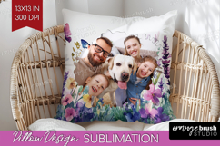 Wildflowers Photo Pillow PNG - Summer Flowers Picture Frame Product Image 1