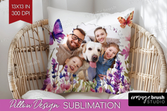 Wildflowers Photo Pillow PNG - Summer Flowers Picture Frame Product Image 1