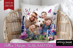 Wildflowers Photo Pillow PNG - Summer Flowers Picture Frame Product Image 1