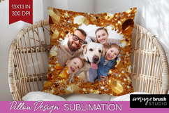 Gem Texture Photo Pillow PNG - Gemstone Picture Frame Pillow Product Image 1