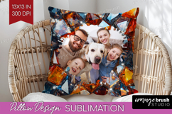 Gem Texture Photo Pillow PNG - Gemstone Picture Frame Pillow Product Image 1