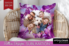 Gem Texture Photo Pillow PNG - Gemstone Picture Frame Pillow Product Image 1