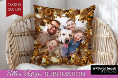 Gem Texture Photo Pillow PNG - Gemstone Picture Frame Pillow Product Image 1