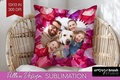 Gem Texture Photo Pillow PNG - Gemstone Picture Frame Pillow Product Image 1