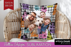 Halloween Photo Pillow PNG - Spooky Picture Frame Pillow Product Image 1