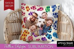 Leopard Print Photo Pillow PNG - Animal Pattern Picture Product Image 1