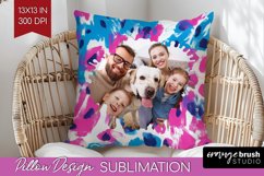 Leopard Print Photo Pillow PNG - Animal Pattern Picture Product Image 1
