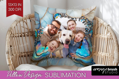 Pearl Photo Pillow PNG - Pearl Texture Picture Frame Pillow Product Image 1