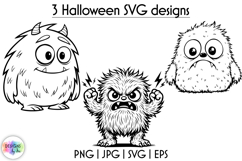Voodoo Doll SVG, Halloween Monsters SVG Product Image 1