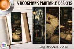 True Crime, Mystery and Detective Printable Bookmarks Product Image 1