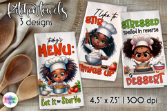 Funny Kitchen Towel, Sarcastic Kitchen Quotes Sublimation Product Image 1