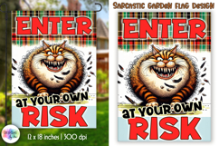 Sarcastic Garden Flag Bundle, Funny Garden Sign Product Image 8