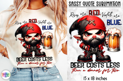 Anti Valentine Gnomes Sublimation Bundle, Sassy Quotes Product Image 10