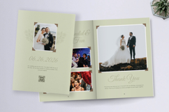 Elegant Romantic Wedding Photo Album Layout Product Image 6