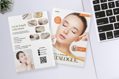 Skincare Brand Catalog Brochure Design Product Image 6