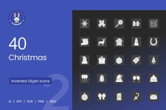 40 Christmas Icons Product Image 1