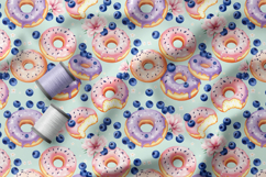 Blueberry Donut Pattern, Blueberry Tartlets Patterns Product Image 2
