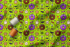 Cute Halloween Monsters Pattern, Spooky Treats Collection Product Image 5