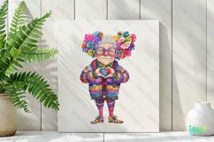 Quirky Grandpa Sublimation Clipart Product Image 2