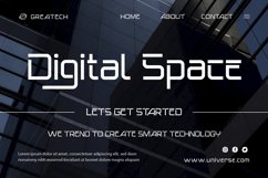 Blackold - Futuristic Typeface Product Image 7