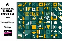Beautiful seamless geometric digital papers Product Image 1