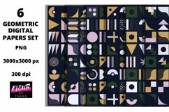 Beautiful seamless geometric digital papers Product Image 1