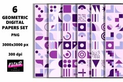 Beautiful seamless geometric digital papers Product Image 1