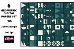 Beautiful seamless geometric digital papers Product Image 1