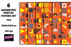 Beautiful seamless geometric digital papers Product Image 1