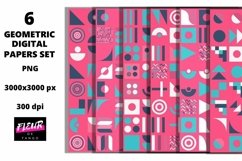 Beautiful seamless geometric digital papers Product Image 1
