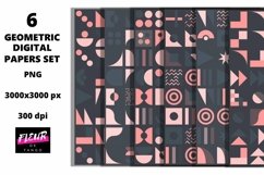Beautiful seamless geometric digital papers Product Image 1