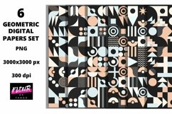 Beautiful seamless geometric digital papers Product Image 1