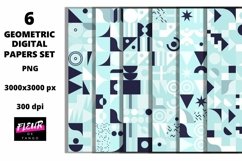 Beautiful seamless geometric digital papers Product Image 1