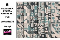Beautiful seamless geometric digital papers Product Image 1