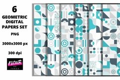 Beautiful seamless geometric digital papers Product Image 1