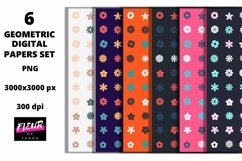 Beautiful seamless geometric digital papers Product Image 1