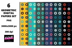 Beautiful seamless geometric digital papers Product Image 1