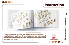 Fantasy RPG Tabletop Monster - Laser Cut File SVG &amp; DXF Product Image 6