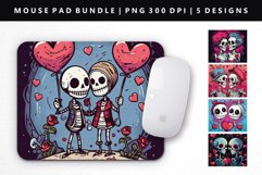 Skull Mouse Pad Design | Mouse Pad Sublimation PNG Product Image 7
