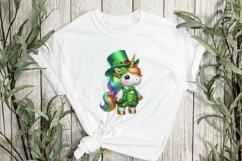 St Patrick’s Day Unicorns Sublimation Product Image 2