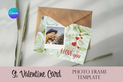 St Valentine’s Day Card Canva Photo Frame Template Product Image 6