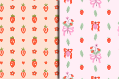 Coquette Berries Seamless Patterns &amp; Digital Papers Product Image 6