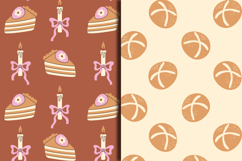Easter Food Seamless Patterns &amp; Digital Papers Product Image 6