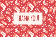 Hand Drawn Christmas seamless patterns &amp; digital papers Product Image 6