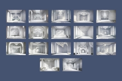 37 The White Aisle Digital Backdrops Product Image 6